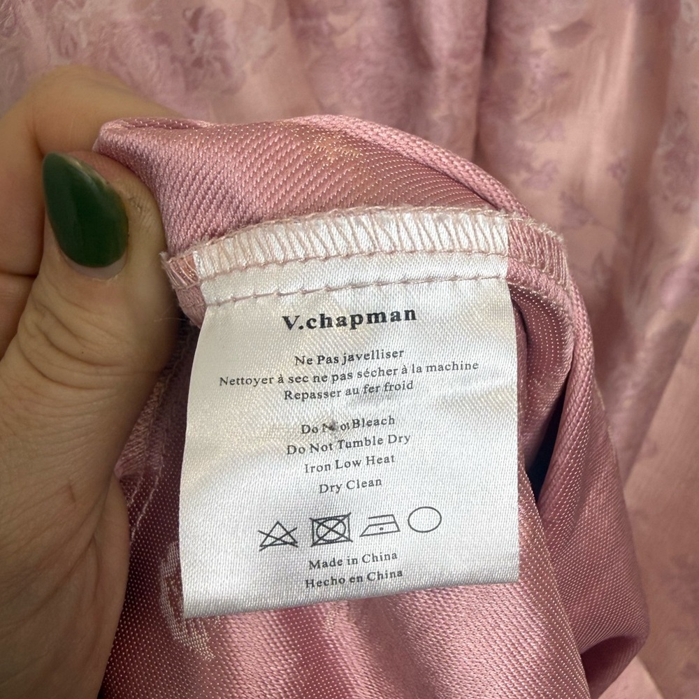 V Chapman Charlotte Corset Dress Orchid Haze Windsor Strapless Size 12 - Picture 12 of 14